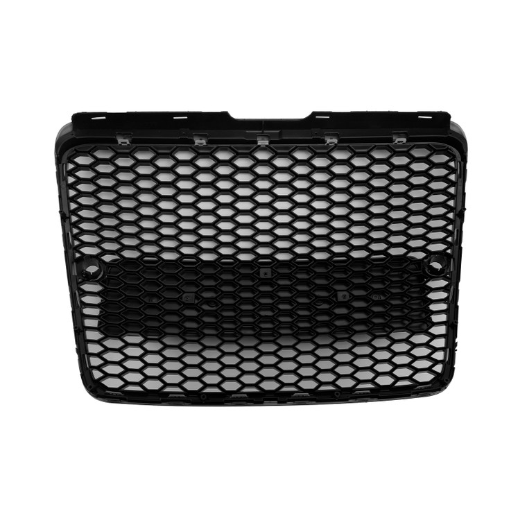 2004-2008 Audi A6 C6 Pre-Facelift Front Honeycomb Bumper Grille Black Generic