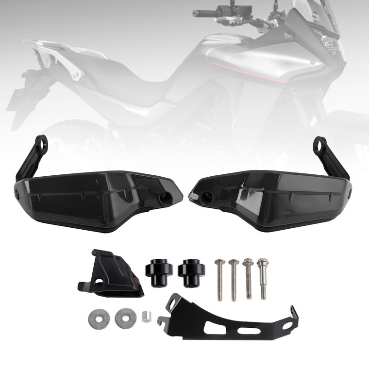 2023-2024 Honda XL750 Transalp Motorcycle Protector Hand Guards Black Generic