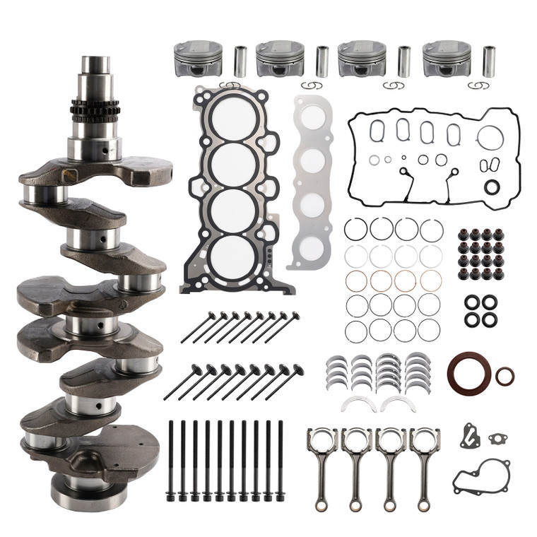 2015-2020 Hyundai Elantra Kona Tucson Veloster G4NH 2.0L Engine Overhaul Rebuild Kit Crankshaft Con Rods 22212-2E000 Generic