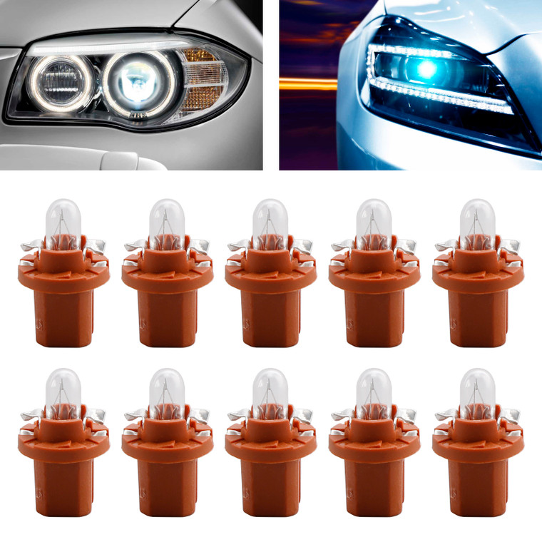 10PCS Instrument Light B8.5D 2741MFX 24V 1.2W For OSRAM