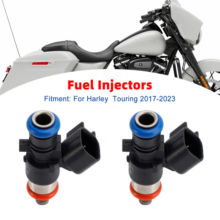 2017-2023 Touring FLHXSE CVO STREET GLIDE 2PCS 0280158387 Fuel Injectors Generic