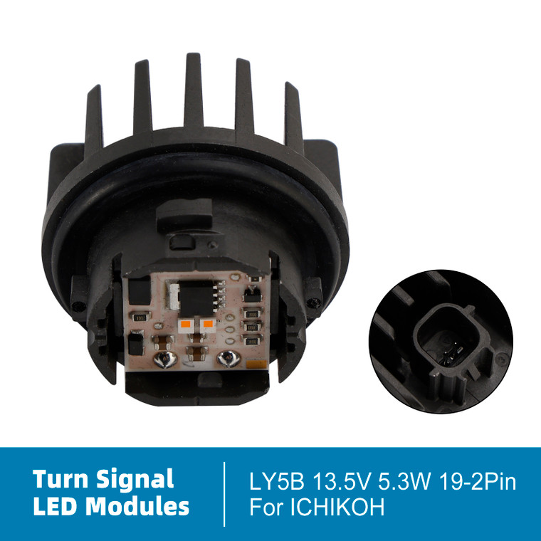 Turn Signal LED Modules LY5B 13.5V 5.3W 19-2Pin For ICHIKOH