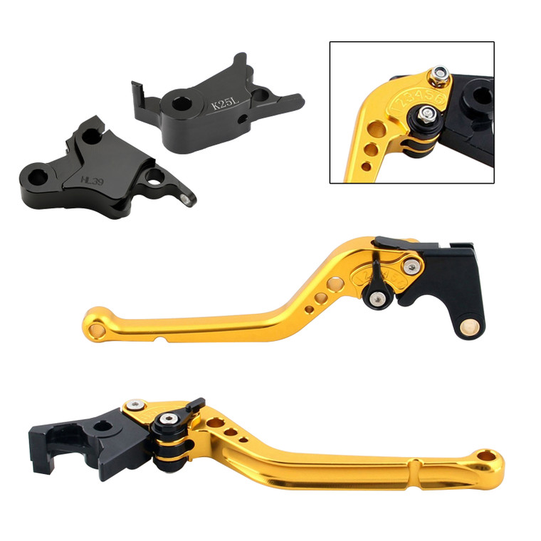 2023 CFMOTO 800NK Racing Brake & Clutch Levers Gold Generic