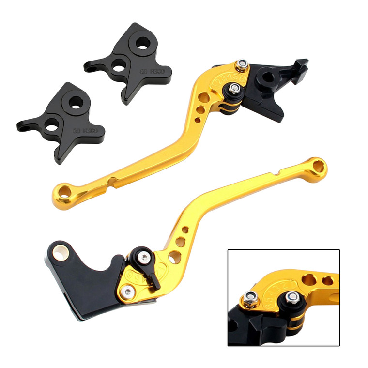 2017-2022 KYMCO AK550 Racing Brake & Clutch Levers Gold Generic