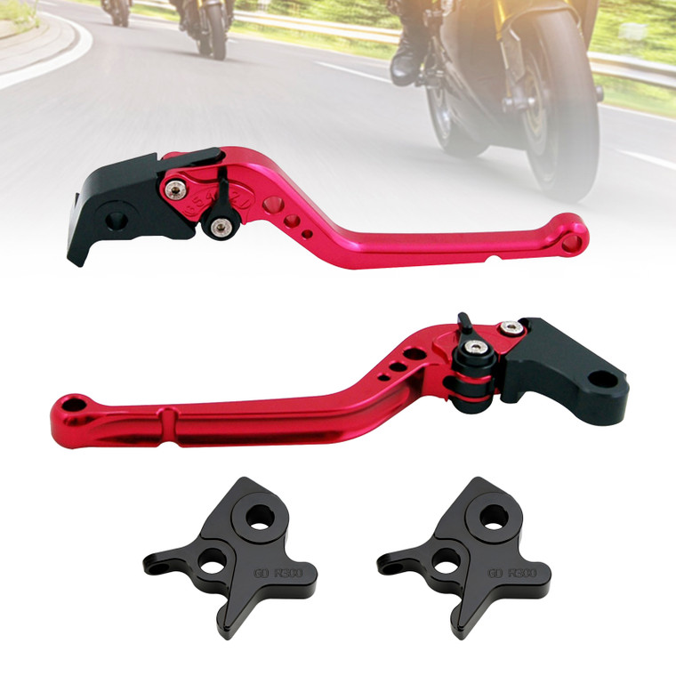 2017-2022 KYMCO AK550 Racing Brake & Clutch Levers Red Generic