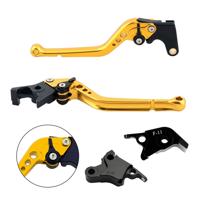 2021-2022 CFMOTO 700CL-X Sport Long Clutch Brake Lever Gold Generic