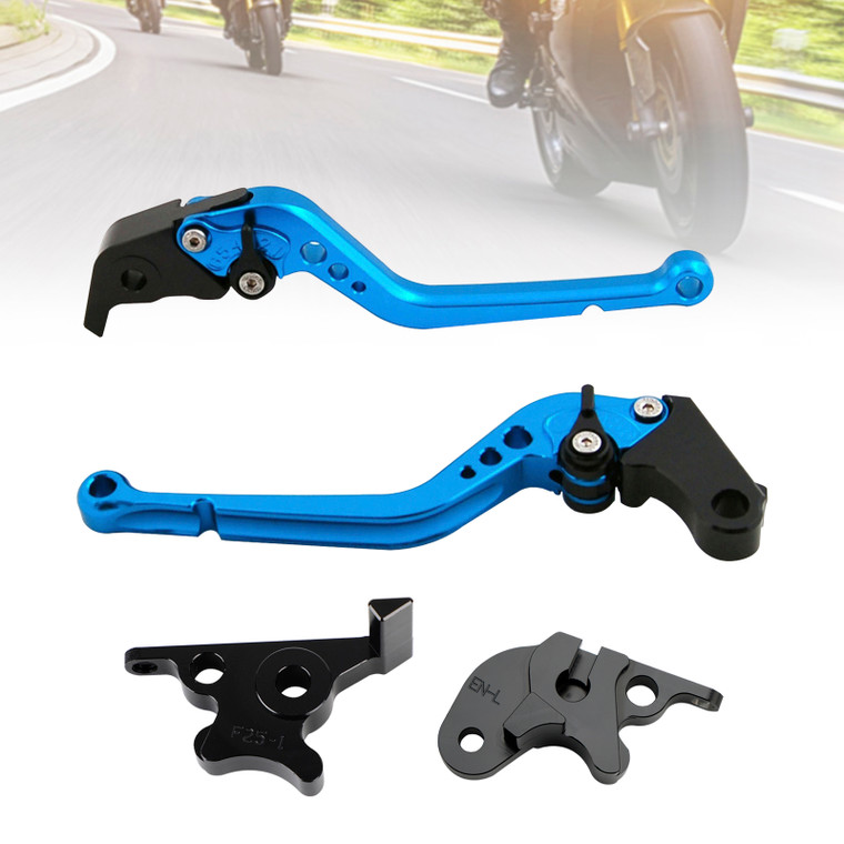 2019-2022 CFMOTO 250SR 250NK CBS Long Clutch Brake Lever Blue Generic