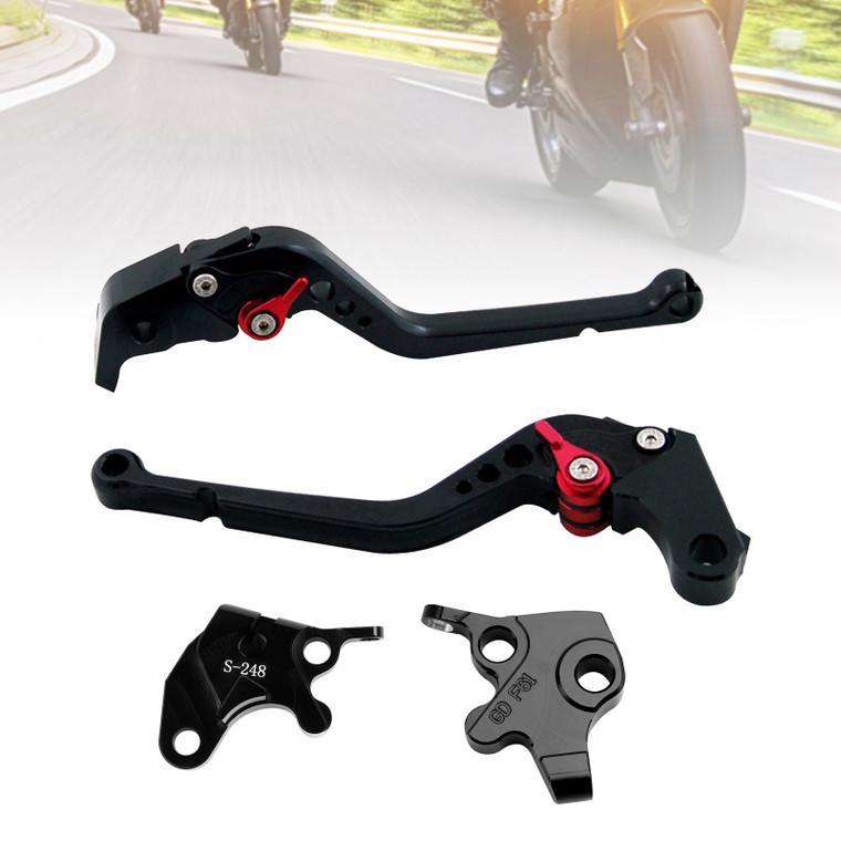 2008-2011 YAMAHA YZF R125 Long Clutch Brake Lever Black Generic