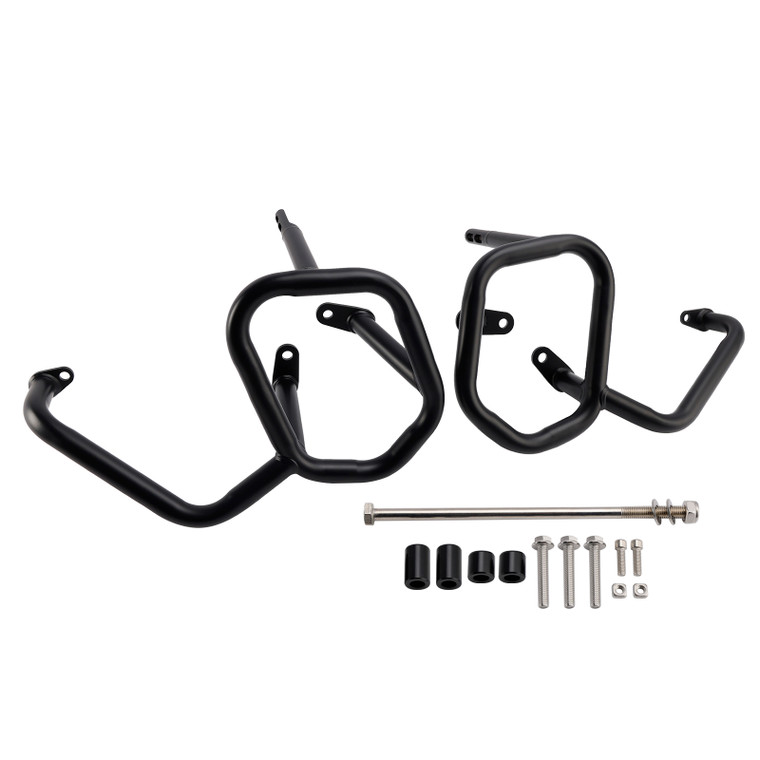 2024- Speed Scrambler 400 Engine Guard Crash Bar Frame Protector Bumper Black Generic