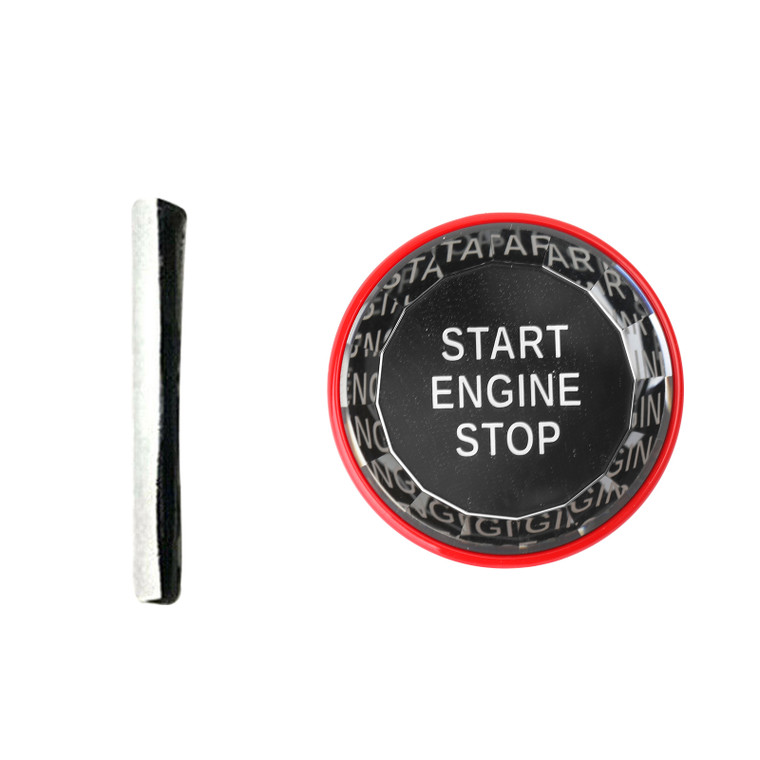 BMW 1-8 Series E Chassis Start Stop Engine Button Crystal Red Generic