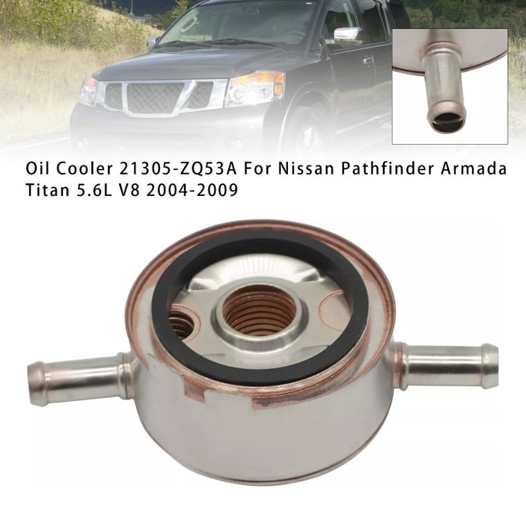 2004-2009 Nissan Pathfinder Armada Titan 5.6L V8 Oil Cooler 21305-ZQ53A Generic