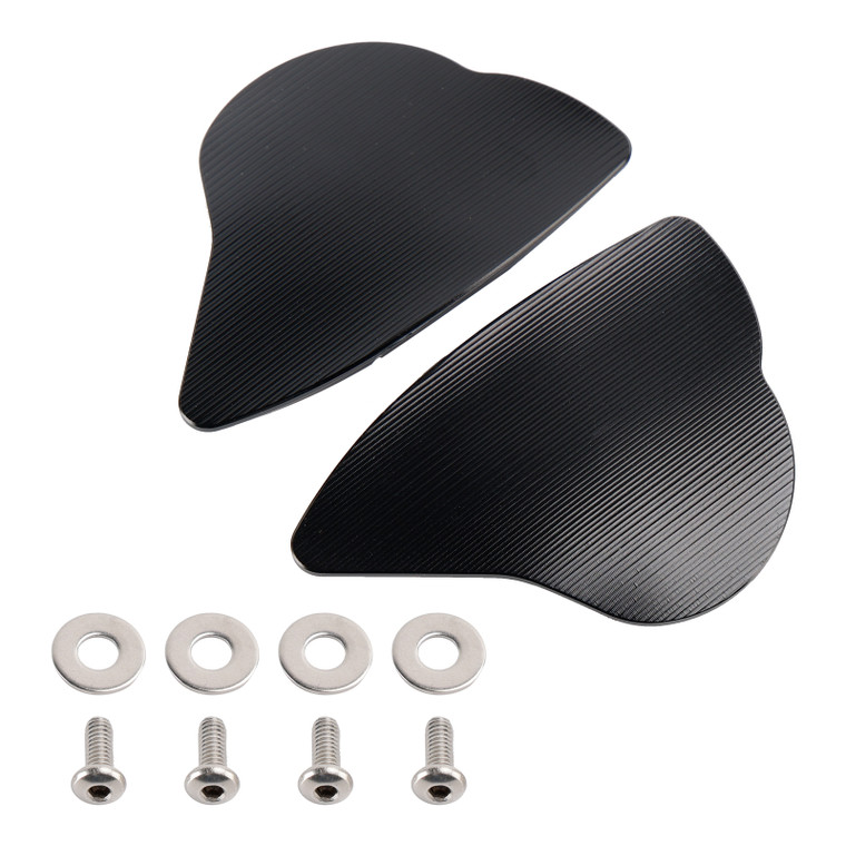 2017-2024 Yamaha YZF-R6 YZF-R7 Mirror Eliminators Hole Cap Kit Black Generic