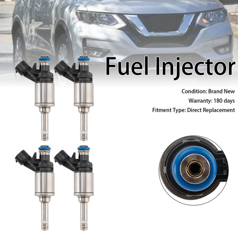 2017-2019 Nissan Rogue 2.0L 4PCS Fuel Injector 0261500090 Generic