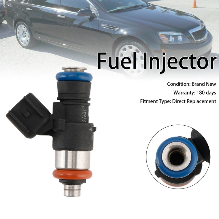 2011-2017 Chevrolet Caprice PPV 6.0L V8 1PCS Fuel Injector 12639221 Generic