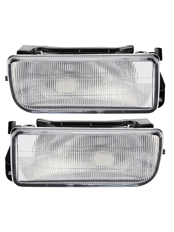 1992-1998 BMW E36 3-Series Pair Front Bumper Fog Light Without Bulbs Generic