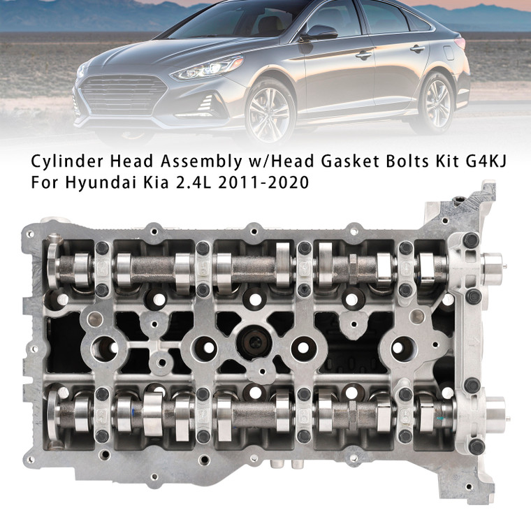 2011-2019 Hyundai Tucson Sonata Santa Fe Cylinder Head Assembly w/Head Gasket Bolts Kit G4KJ Generic