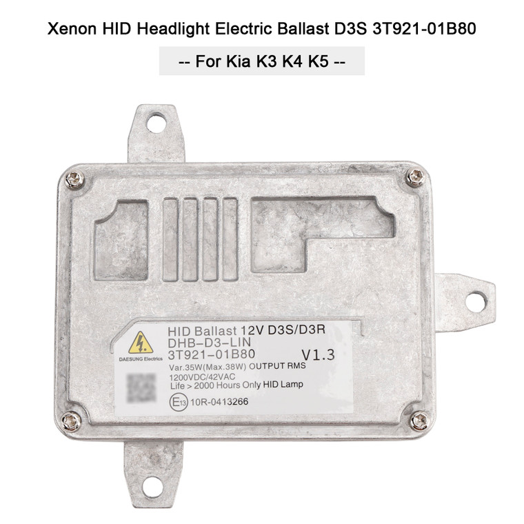 Kia K3 K4 K5 Xenon HID Headlight Electric Ballast D3S 3T921-01B80 Generic