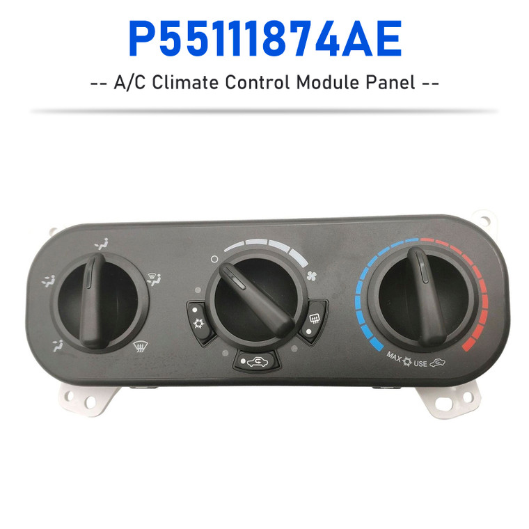 2007-2009 Dodge Caliber A/C Climate Control Module Panel Generic