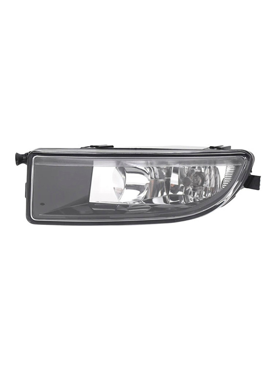 2012-2016 VW Beetle 1 Pcs Front Bumper Left Fog Light With Bulb Black and Clear Generic