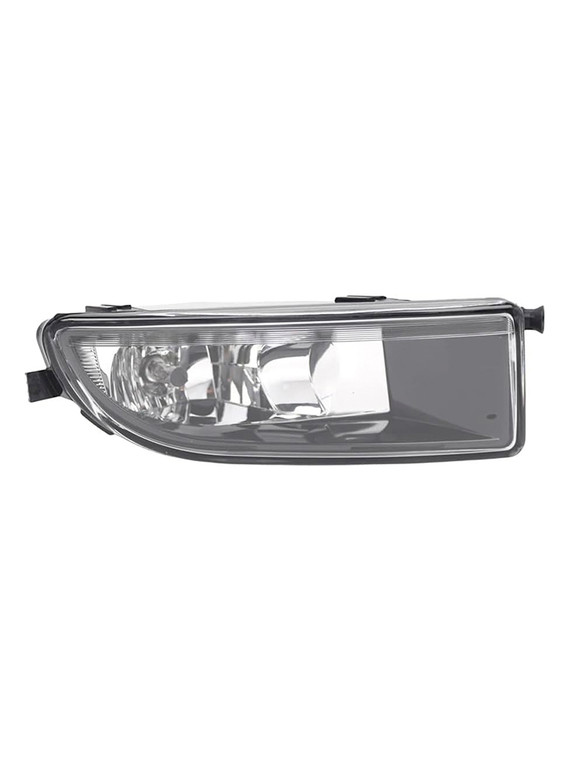 2012-2016 VW Beetle 1 Pcs Front Bumper Right Fog Light With Bulb Black and Clear Generic