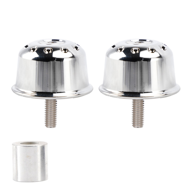 2018-2024 Husqvarna Vitpilen 401 CNC Aluminum Handlebar End Weights Silver Generic
