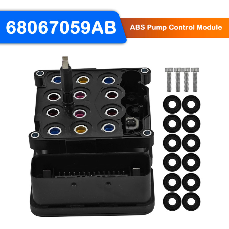 2010-2013 Jeep Compass Caliber Patriot ABS Pump Control Module 68067059AB Generic