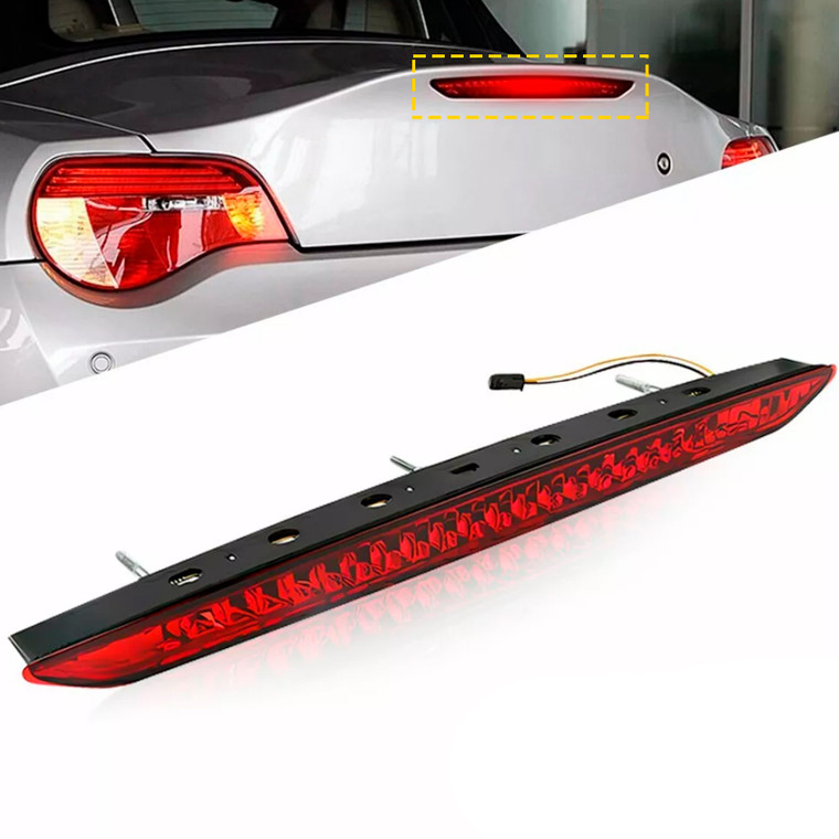 2002-2008 BMW Z4 E85 Red Third Brake Light Stop Light Trunk Tailgate Lamp 3256930246 Generic