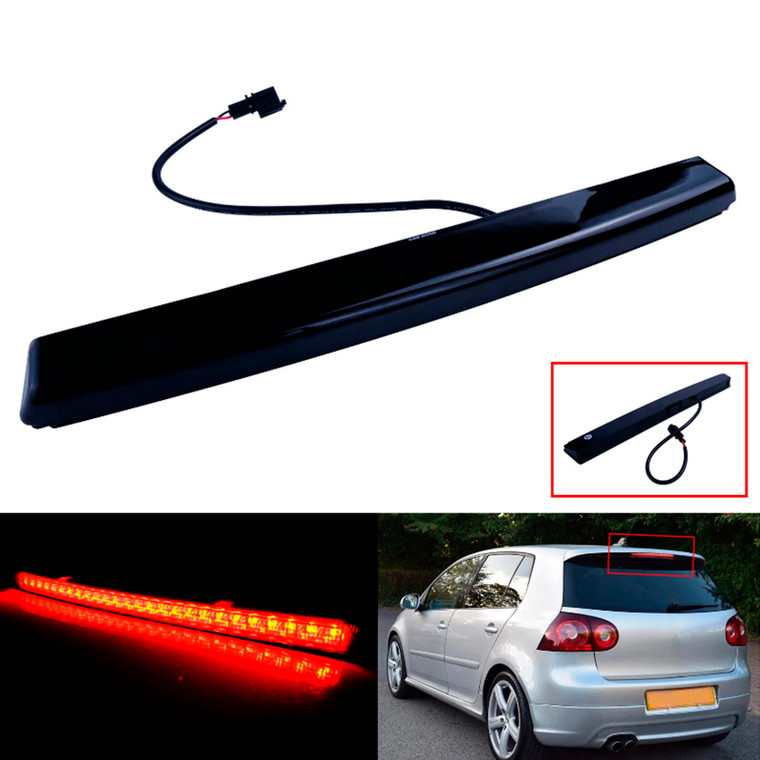 2004-2010 VW Golf MK5 GTI Passat Polo MK4 Black Third LED High Level Brake Stop Light 1K6945097F Generic
