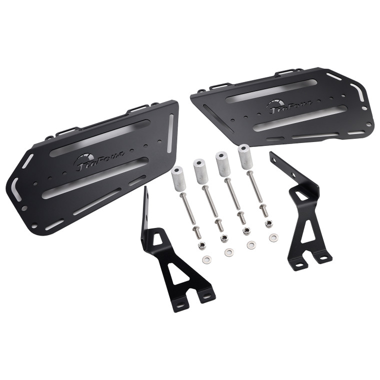 2019-2024 YAMAHA Tenere XTZ 700 Luggage Rack (Left+Right) Side Saddle Bag Mount Bracket Black Generic