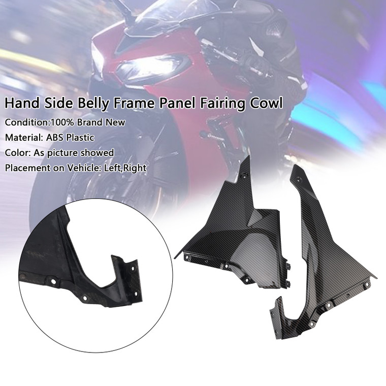 2024-2025 Triumph Daytona 660 Hand Side Belly Frame Panel Fairing Cowl