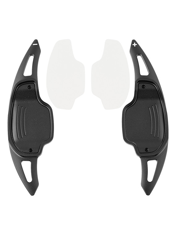 2012-2015 Chevrolet Camaro Steering Wheel Paddle Shifter Extensions Aluminium Black Generic