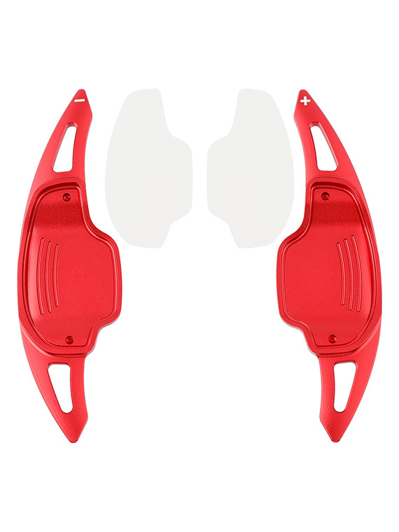 2012-2015 Chevrolet Camaro Steering Wheel Paddle Shifter Extensions Aluminium Red Generic