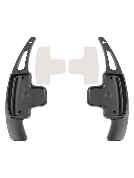 2011-2015 Mercedes-Benz GL GLK SL SLK Class Steering Wheel Paddle Shifter Extensions Aluminium Black Generic