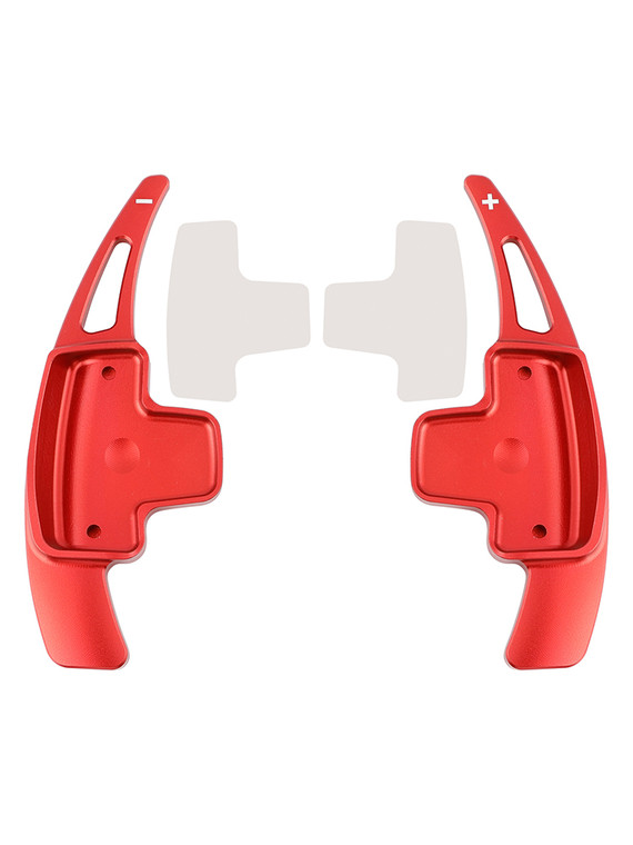 2011-2015 Mercedes-Benz GL GLK SL SLK Class Steering Wheel Paddle Shifter Extensions Aluminium Red Generic