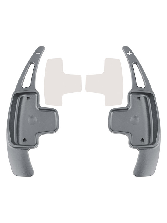 2011-2015 Mercedes-Benz GL GLK SL SLK Class Steering Wheel Paddle Shifter Extensions Aluminium Grey Generic