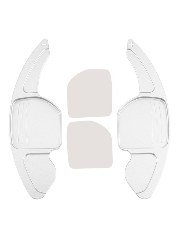 2008-2015 ?koda Superb Yeti OctaviaRS Steering Wheel Paddle Shifter Extension Aluminium Silver Generic