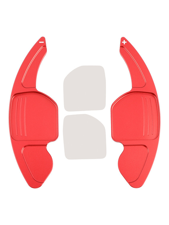 2008-2015 ?koda Superb Yeti OctaviaRS Steering Wheel Paddle Shifter Extension Aluminium Red Generic