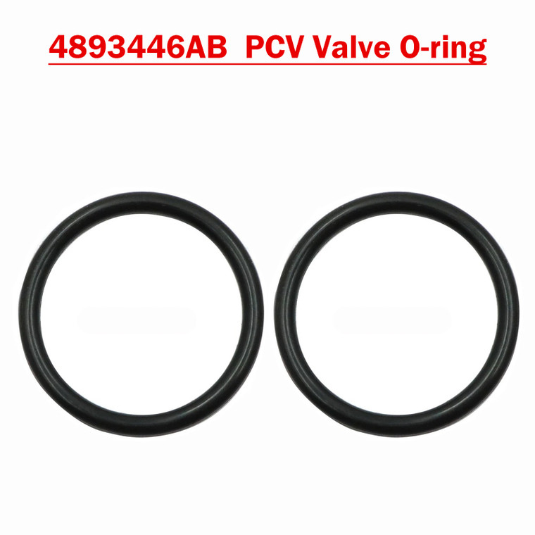 2012-2017 FIAT 500 500L 500X 2Pcs PCV Valve O-ring 4893446AB Generic