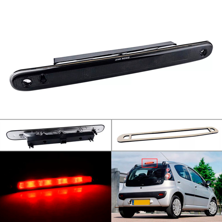 2005-2014 Toyota Aygo Rear LED High Level Black Third Stop Brake Light Generic