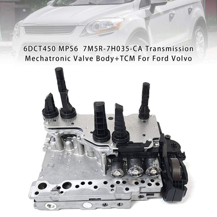 2010-2011 XC60 XC90 10-11 2.0L 2.4L Transmission Mechatronic Valve Body+TCM 7M5R-7H035-CA Generic
