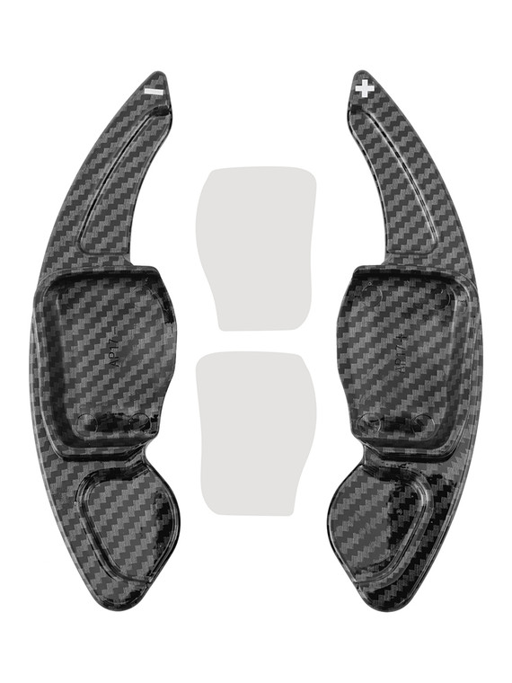 2012 Volkswagen Golf 6 GTI Carbon Look Steering Wheel Paddle Shifter Extension Black Generic