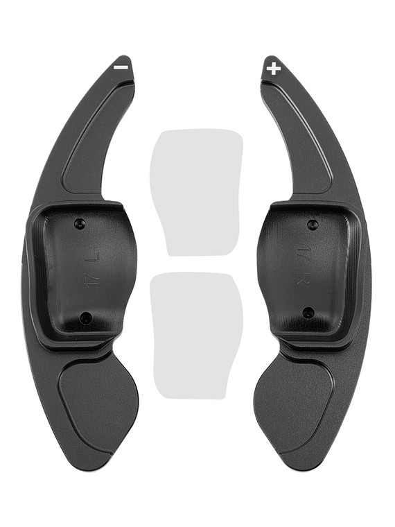 2009-2014 Volkswagen Golf 6 Steering Wheel Paddle Shifter Extension Aluminium Black Generic