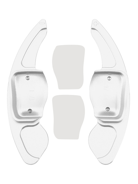 2011-2017 Volkswagen Touareg Steering Wheel Paddle Shifter Extension Aluminium Silver Generic