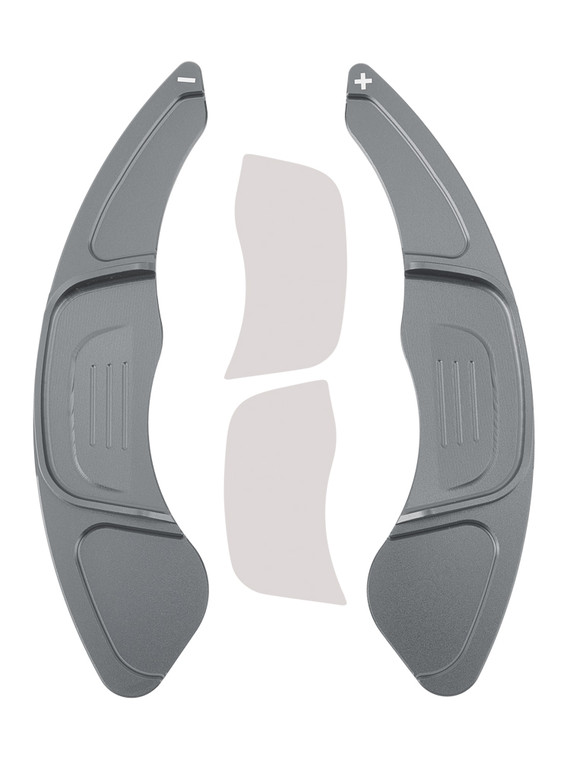 2015-2020 Volkswagen Golf 7 Steering Wheel Paddle Shifter Extension Aluminium Grey Generic