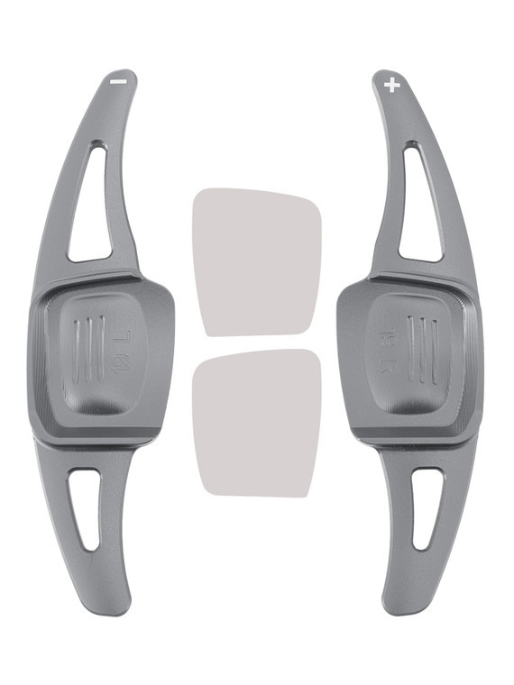 2018-2024 Volkswagen Sharan Steering Wheel Paddle Shifter Extension Aluminium Grey Generic