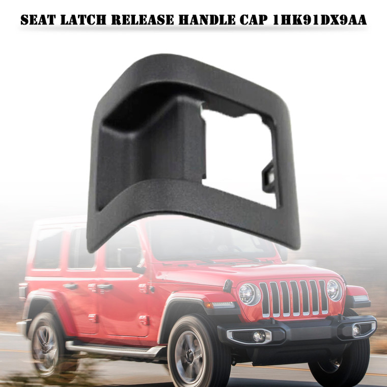 2011-2018 Jeep Wrangler Folding Seat Latch Release Handle Cap 1HK91DX9AA Generic