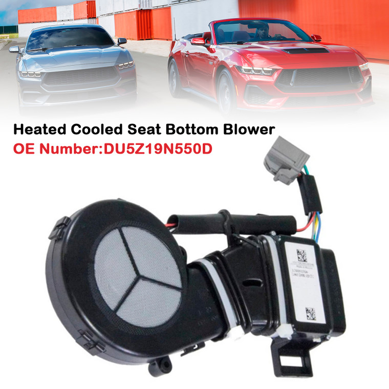 2015-2023 Ford Mustang Heated Cooled Seat Bottom Blower DU5Z19N550D Generic