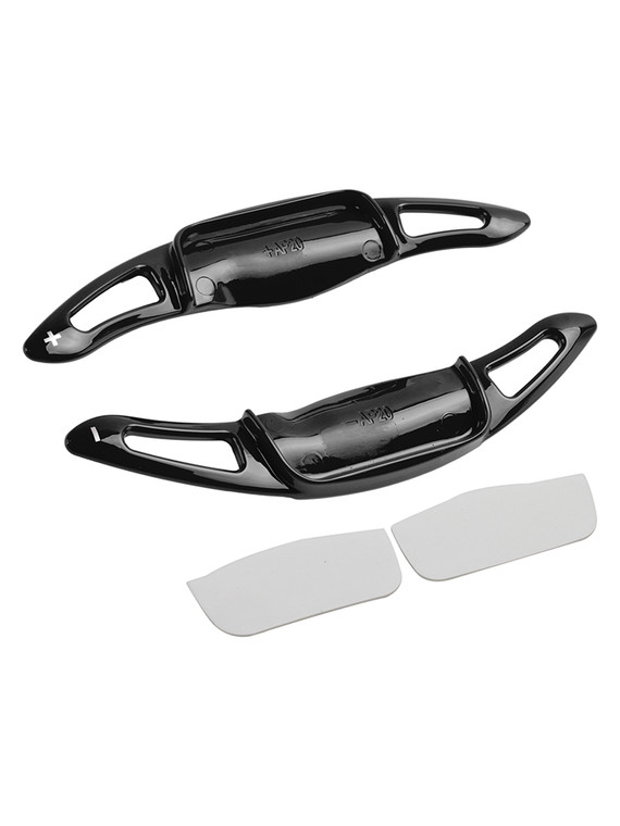 2023 Toyota Crown Carbon Look Steering Wheel Paddle Shifter Extension Black Generic