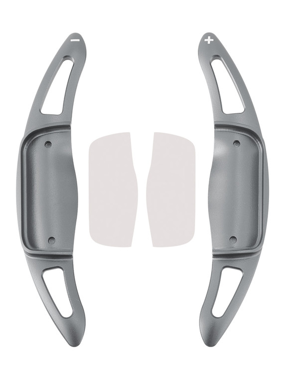 2018-2022 Toyota Camry Carbon Look Steering Wheel Paddle Shifter Extension Aluminium Grey Generic