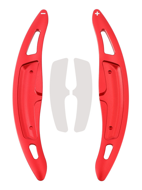 2016-2018 Porsche 911 Wheel Paddle Shifter Extension Aluminium Red Generic